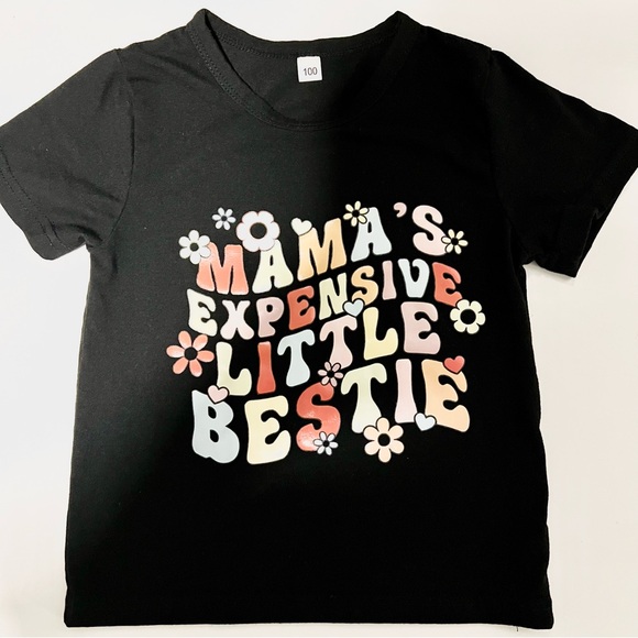 “Mama’s expensive bestie” toddler t shirt - Picture 2 of 4